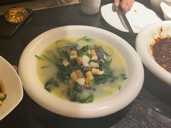 上汤菠菜-城南往事·鲁菜济南菜(龙奥万科店)