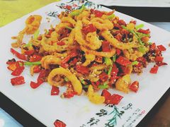 干煸鱿鱼须-清真•蜀风园(丁字沽店)