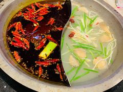 清汤鸳鸯锅-宽板凳老灶火锅(南礼士路店)