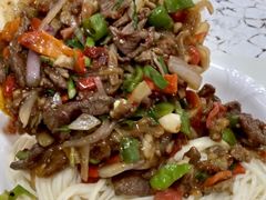 过油肉拌面-托克逊老四号餐厅