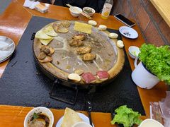 -老姐石板烧烤+铜炭火锅(总店)