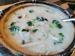 菌菇鲜贝粥-粤仔湾砂锅粥(金太湖店)