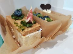 抹茶巧克力拿破仑-私人做法(苹果社区店)