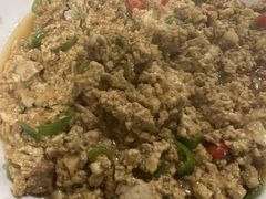 尖椒肉末臭豆腐-八味餐馆(林司后店)