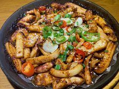 铁板鱿鱼-船歌·鱼水饺青岛菜(金狮广场店)