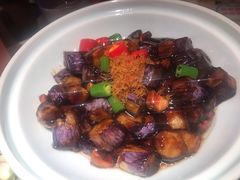 瑶柱茄子煲-杭越海鲜(迪荡店)
