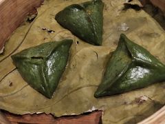 腊味笋丁艾叶米饺-望湘园·湖南菜(宏伊店)