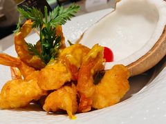 金椰壳奶香虾球-金椰壳· 大厨新加坡菜(壹方城店)