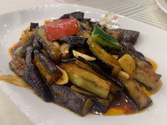 油闷茄子-怡园饭店-餐厅(四望亭店)