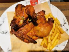 奥尔良烤鸡配薯条-卡朋西餐(扬名广场店)