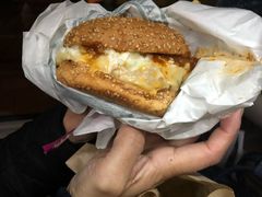 芝士牛肉汉堡-幸运小丑汉堡(Bay Area本店)