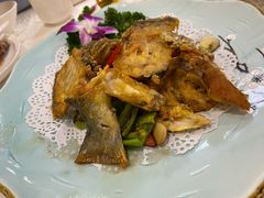 炸鱼骨-寻味顺德·南记酒家·传统顺德菜·鱼生(广源路店)