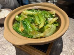 啫啫虾酱生菜-留半山·香港食堂(啦啦宝都店)