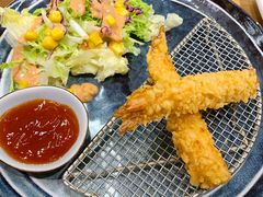 大虾天妇罗配沙拉-松幸日式料理(中山路店)