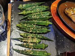 烤秋葵-冰城小镇音乐串吧·聚会餐厅(百子湾店)