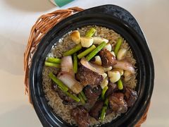 豉椒排骨煲仔饭-迪欧咖啡·中西餐融合菜(平江万达旗舰店)