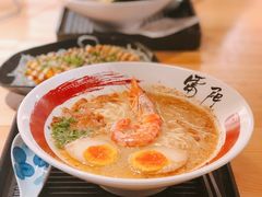 社长原汤拉面双虾双蛋-雷门拉面店(新光天地店)