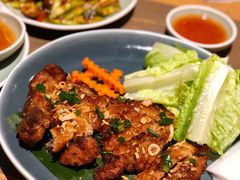 炭烧越式香茅厚切猪扒-CHINCHIN 青青·泰国料理(万象食家店)