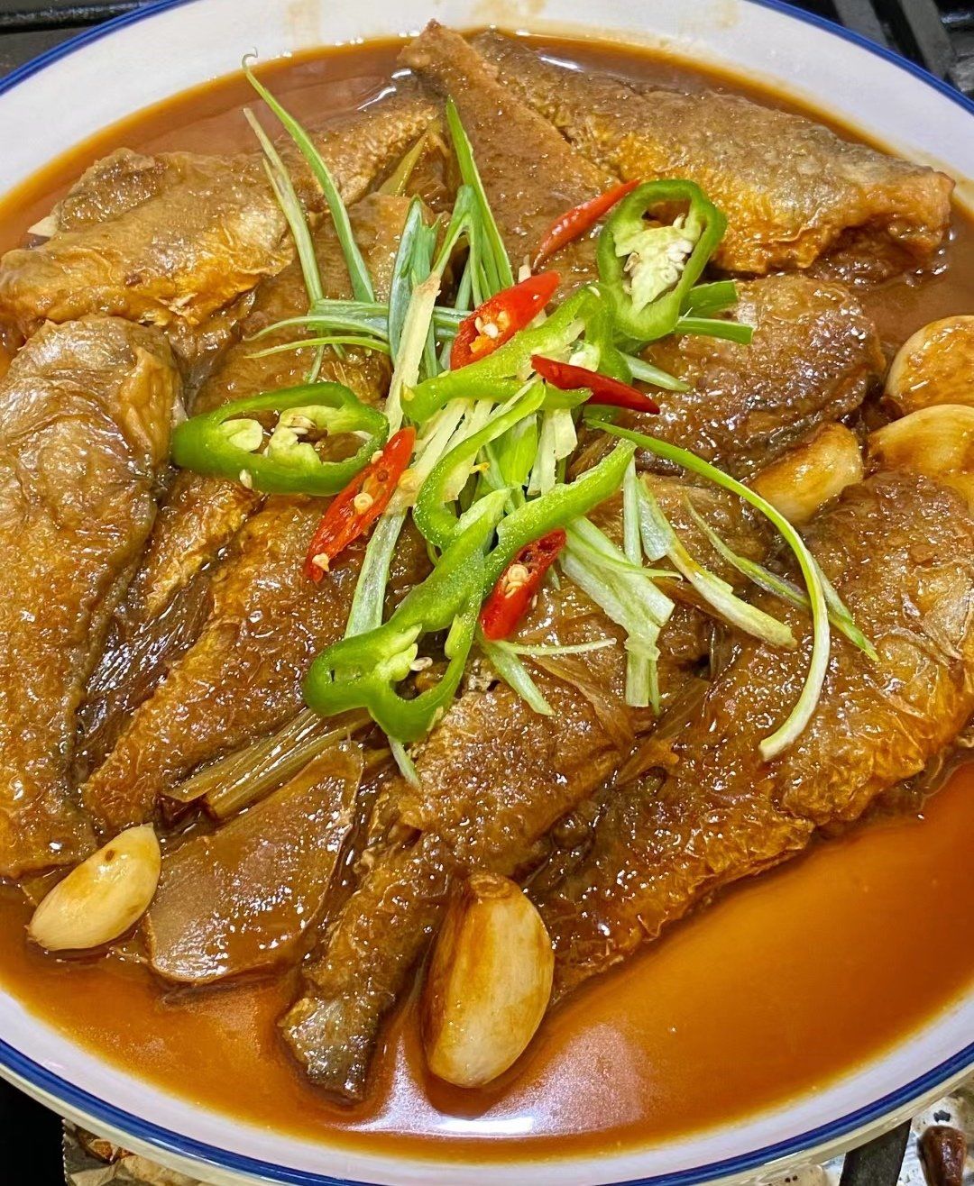家庭版红烧杂鱼