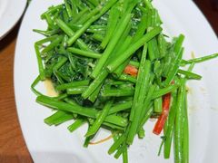 虾酱炒通心菜-肥仔文澳门猪骨煲(南京西路店)