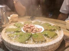 铁板野菜豆腐-农厨好味·温泉鹅·农家菜