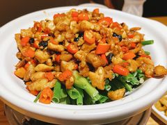 姜葱炒砂锅鸡-湘拾(壹方北馆店)