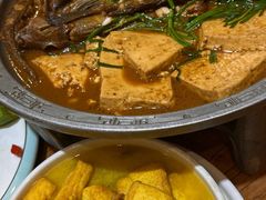 -东来菜馆•手抓海鲜家常菜•海鲜锅贴(鸽子窝店)