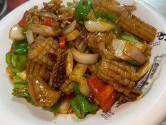 爆炒鱿鱼腰花-小民大排档(光谷店)
