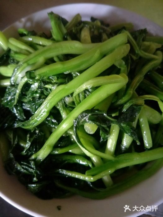 鸿源快餐青菜图片