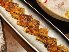 烤活鳗鱼-晶吉·居酒屋·烧鸟·生鱼饭(中山区民主广场店)