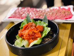 香辣炸鸡块-三代烤肉(保利广场店)