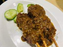沙爹牛肉串-热浪岛马来餐厅