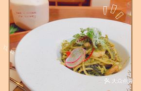 Perilla Shrimp Pasta