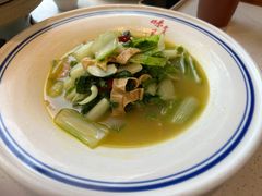 杭白菜烧云南豆皮-三品香·江浙菜(松江九谊店)