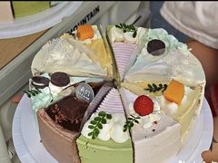 -芒果与甜纯动物奶油蛋糕&甜品台定制