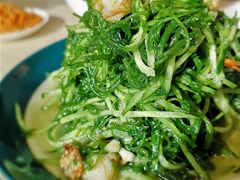 龙须菜拌干贝-小船渔村•大连菜•大连焖鱼(黄河路店)