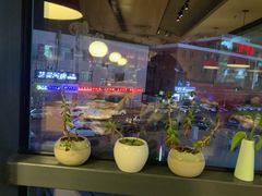 靠窗位置风景-必胜客(栖乐荟店)