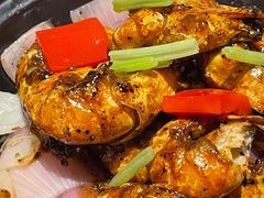 玫瑰宫保汁明虾-玫瑰厅上海菜(兴国路店)