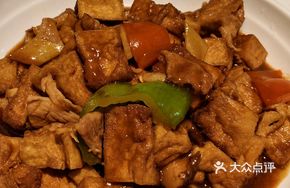 Mixed Fish and Mushroom Tofu