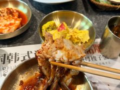 -草家酱蟹炭火烤肉店(珲春南路一店)