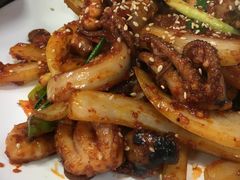 辣炒小章鱼-三清洞疙瘩汤