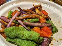 虎皮辣子烧茄子-撒拉花儿·新疆菜·清真(太阳宫店)