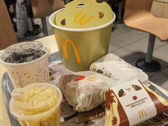 麦辣鸡腿堡鸡翅餐-麦当劳(军博店)