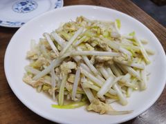 韭黄炒蛋-上海羊肉馆(泰宸苑店)