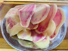 红心土豆-宏宏无烟石板烧烤