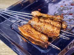 五花肉-野火鲜货烧烤(河边小院店)