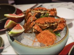 十年花雕醉湖蟹配无花果-杭州君悦酒店·湖滨28中餐厅