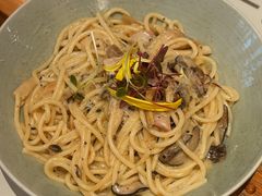 黑松露菌菇鸡肉意面-一沙一城·岩烤牛扒(深圳首店)