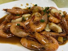 油爆虾-何记面馆(龙泉山店)