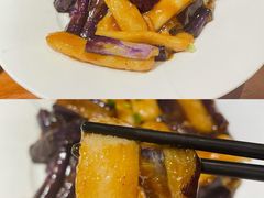 茄子年糕-涌觅名灶·本地海鲜宁波菜(财富广场店)